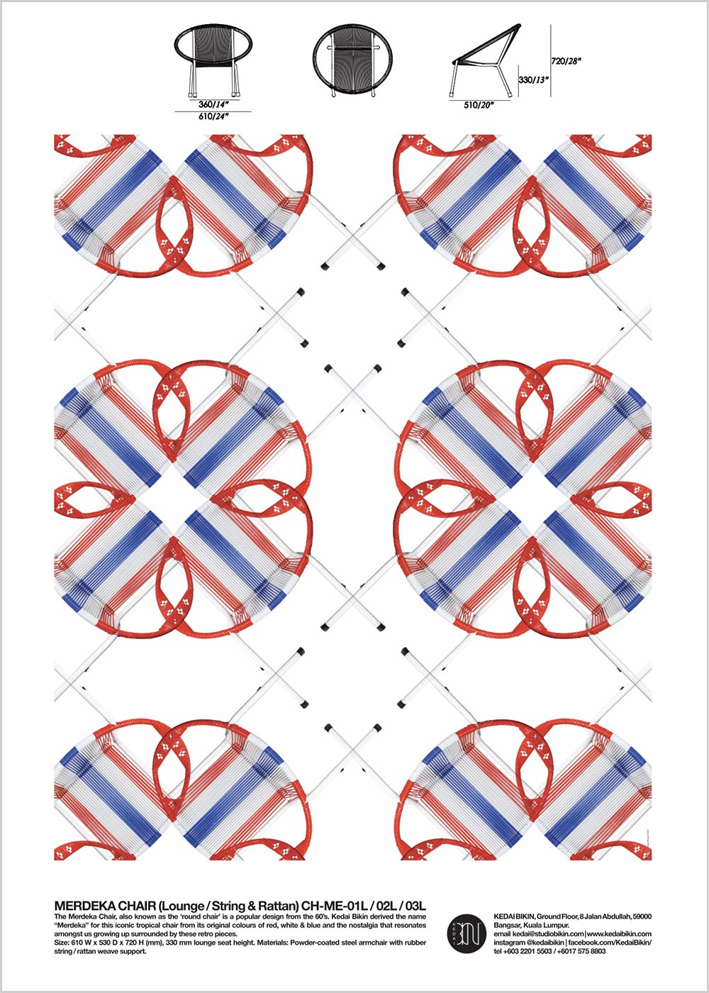 THE MERDEKA CHAIR POSTER